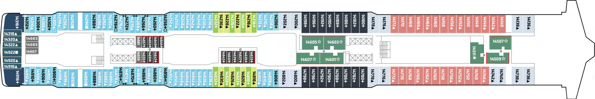 Deck 14 plan